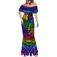 New Zealand LGBT Fern Heart Mermaid Dress Dont judge What You Dont Understand LT9 - Polynesian Pride
