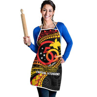 Papua New Guinea Tribal Tattoo Apron 50th Independence Anniversary LT9 - Polynesian Pride