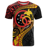 Papua New Guinea Tribal Tattoo T Shirt 50th Independence Anniversary
