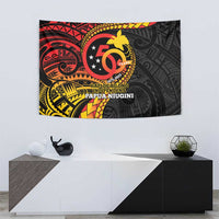 Papua New Guinea Tribal Tattoo Tapestry 50th Independence Anniversary LT9 - Polynesian Pride