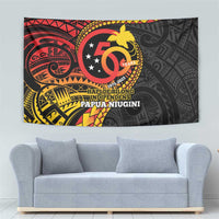 Papua New Guinea Tribal Tattoo Tapestry 50th Independence Anniversary LT9 - Polynesian Pride