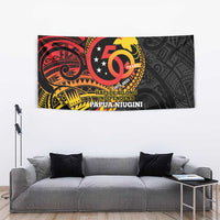Papua New Guinea Tribal Tattoo Tapestry 50th Independence Anniversary LT9 - Polynesian Pride