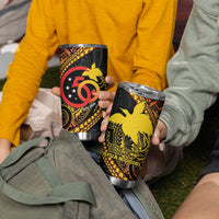 Papua New Guinea Tribal Tattoo Tumbler Cup 50th Independence Anniversary
