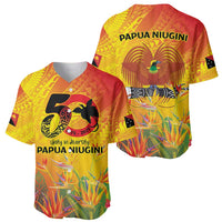 Papua New Guinea Unity in Diversity Baseball Jersey 50th Indipendens Papua Niugini LT9 - Polynesian Pride