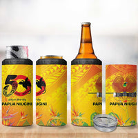 Papua New Guinea Unity in Diversity 4 in 1 Can Cooler Tumbler 50th Indipendens Papua Niugini