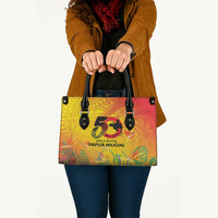 Papua New Guinea Unity in Diversity Leather Bag 50th Indipendens Papua Niugini LT9 - Polynesian Pride