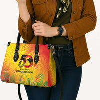 Papua New Guinea Unity in Diversity Leather Bag 50th Indipendens Papua Niugini LT9 - Polynesian Pride