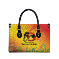 Papua New Guinea Unity in Diversity Leather Bag 50th Indipendens Papua Niugini LT9 - Polynesian Pride