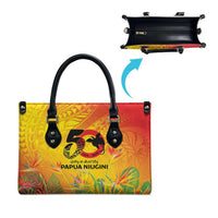 Papua New Guinea Unity in Diversity Leather Bag 50th Indipendens Papua Niugini LT9 - Polynesian Pride