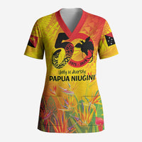 Papua New Guinea Unity in Diversity Scrub Top 50th Indipendens Papua Niugini - Polynesian Pride