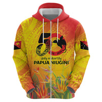 Papua New Guinea Unity in Diversity Zip Hoodie 50th Indipendens Papua Niugini