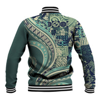 Hawaiian Hibiscus Tribal Vintage Motif Baseball Jacket Ver 1 LT9 - Polynesian Pride