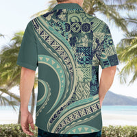 Hawaiian Hibiscus Tribal Vintage Motif Hawaiian Shirt Ver 1 LT9 - Polynesian Pride