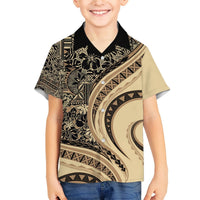 Hawaiian Hibiscus Tribal Vintage Motif Hawaiian Shirt Ver 2 LT9 - Polynesian Pride