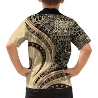 Hawaiian Hibiscus Tribal Vintage Motif Hawaiian Shirt Ver 2 LT9 - Polynesian Pride