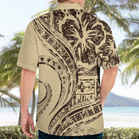 Hawaiian Hibiscus Tribal Vintage Motif Hawaiian Shirt Ver 3 LT9 - Polynesian Pride