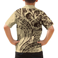 Hawaiian Hibiscus Tribal Vintage Motif Hawaiian Shirt Ver 3 LT9 - Polynesian Pride