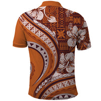 Hawaiian Hibiscus Tribal Vintage Motif Polo Shirt Ver 5