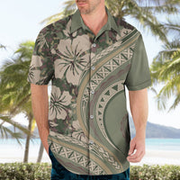 Hawaiian Hibiscus Tribal Vintage Motif Hawaiian Shirt Ver 6 LT9 - Polynesian Pride