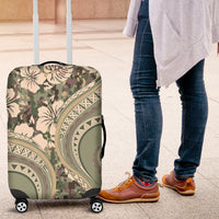 Hawaiian Hibiscus Tribal Vintage Motif Luggage Cover Ver 6