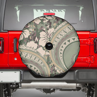 Hawaiian Hibiscus Tribal Vintage Motif Spare Tire Cover Ver 6