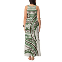 Hawaiian Hibiscus Tribal Vintage Motif Tank Maxi Dress Ver 7 LT9 - Polynesian Pride