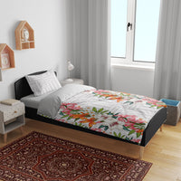 Hawaii Tropical Twist Lei Bedding Set Hawaiian Flag Motif