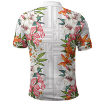Hawaii Tropical Twist Lei Polo Shirt Hawaiian Flag Motif LT9 - Polynesian Pride