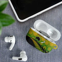 Australia New Zealand Rugby AirPods Case Gradient Aboriginal Wallabies and Maori Black Fern - Polynesian Pride