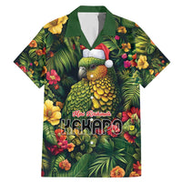 Meri Kirihimete Kakapo Family Matching Mermaid Dress and Hawaiian Shirt New Zealand Christmas with Tropical Vibe