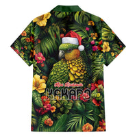 Meri Kirihimete Kakapo Family Matching Summer Maxi Dress and Hawaiian Shirt New Zealand Christmas with Tropical Vibe