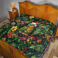 Meri Kirihimete Kakapo Quilt New Zealand Christmas with Tropical Vibe LT9 - Polynesian Pride