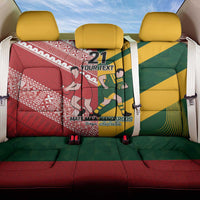 Australia-Tonga Rugby Pacific Custom Back Car Seat Cover The Kangaroos and Mate Ma'a Tonga LT9 One Size Red-Green - Polynesian Pride