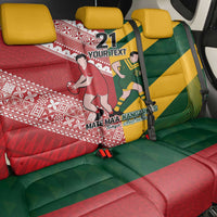 Australia-Tonga Rugby Pacific Custom Back Car Seat Cover The Kangaroos and Mate Ma'a Tonga LT9 - Polynesian Pride