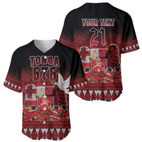 Custom Tonga 676 Haamonga a Maui Baseball Jersey Tongan Sipi Tau Unique Dance LT9 - Polynesian Pride