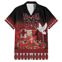 Custom Tonga 676 Haʻamonga ʻa Maui Family Matching Off The Shoulder Long Sleeve Dress and Hawaiian Shirt Tongan Sipi Tau Unique Dance