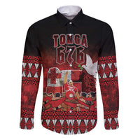 Custom Tonga 676 Haʻamonga ʻa Maui Family Matching Puletasi and Hawaiian Shirt Tongan Sipi Tau Unique Dance