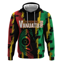 Vanuatu 46th Year Anniversary Hoodie Tamtam Slit Drums Long God Yumi Stanap