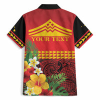 Hawaii Ku Kia'i Mauna Personalized Hawaiian Shirt Hibiscus Kakau Pattern LT9 - Polynesian Pride