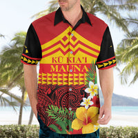 Hawaii Ku Kia'i Mauna Personalized Hawaiian Shirt Hibiscus Kakau Pattern LT9 - Polynesian Pride