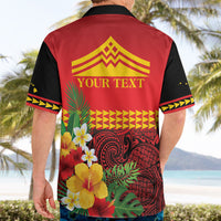 Hawaii Ku Kia'i Mauna Personalized Hawaiian Shirt Hibiscus Kakau Pattern LT9 - Polynesian Pride