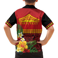 Hawaii Ku Kia'i Mauna Personalized Hawaiian Shirt Hibiscus Kakau Pattern LT9 - Polynesian Pride