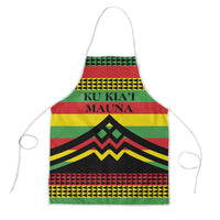 Hawaii Ku Kia'i Mauna Apron Hawaiian Kanaka Maoli Motif