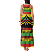 Hawaii Ku Kia'i Mauna Personalized Family Matching Tank Maxi Dress and Hawaiian Shirt Hawaiian Kanaka Maoli Motif