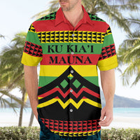 Hawaii Ku Kia'i Mauna Personalized Hawaiian Shirt Hawaiian Kanaka Maoli Motif LT9 - Polynesian Pride