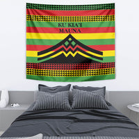 Hawaii Ku Kia'i Mauna Tapestry Hawaiian Kanaka Maoli Motif