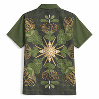 Hawaii Ohia Lehua Squares Hawaiian Shirt Hawaiian Quilt Inspired Floral Pattern LT9 - Polynesian Pride