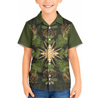 Hawaii Ohia Lehua Squares Hawaiian Shirt Hawaiian Quilt Inspired Floral Pattern LT9 - Polynesian Pride
