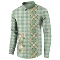 Liko Kukui Hawai'i Palaka Squares Maile Leaf Button Sweatshirt Flowers Hawaiian Quilt Patterns