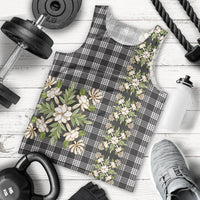 Pauli Hawai'i Palaka Squares Maile Leaf Men Tank Top Flowers Hawaiian Quilt Patterns